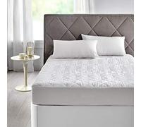 Pikolin Home - Proteggi Materasso Antiallergico in 100% Cotone Traspirante, Tripla Protezione da Acari e Batteri, 90 x 190/200 cm, Faldone 32 cm per un Riposo Sano