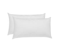 Pikolin Home - Set di 2 Cuscini Letto 60x40 cm, in Microfibra Ipoallergenico con Fodera in Cotone e Trattamento Antiacaro, Transpirante Certificato Oeko-Tex
