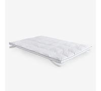 Pikolin Home - Topper in piumino 100% naturale e traspirante | 160 x 190 | 5 cm | Coprimaterasso | Sensazione di assenza di peso | Comfort Hotel di lusso | Massimizza la sensazione di comfort | KIOTO