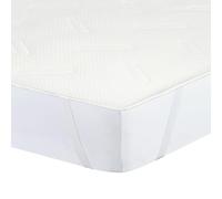 PIKOLIN Topper Matrimoniale 160 x 200 cm Memory Foam Spessore 3 cm Trapuntato in Microfibra - Coprimaterasso Comfort Extra, Allevia Tensioni Muscolari, Anallergico e Lavabile