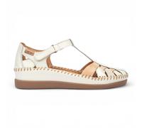 Pikolinos Cadaques Donna Bianco Estate Semi-Aperte Zeppa Sandali