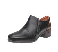 Pikolinos Malaga - Stringati Con Tacco In Pelle Nero - Donna Scarpe Stivaletti