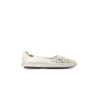 Pikolinos Mocasini in Piel Modelo Jerez para Señora, Nata, 37 EU