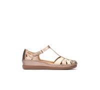 Pikolinos Sandali con zeppa in pelle CADACCHI per Lady, Pietra (Stone), 41 EU