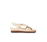 Pikolinos Sandali con zeppa in pelle CADAQUES da donna, avorio, 39 EU