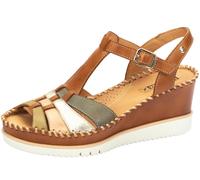 Pikolinos Sandali Donna Pelle T-Steg Suola a Zeppa Fibbia Aguadulce W3Z-1836C1