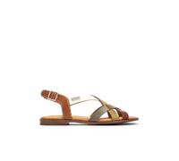 Pikolinos Sandali in Pelle Algar W0X Giallo, Brandy C6, 36 EU