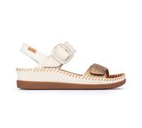 Pikolinos Sandali in pelle con fascia al collo del piede e suola 4cm