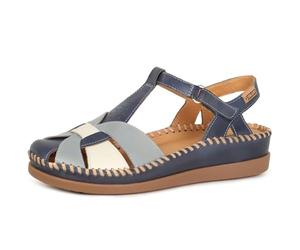 Pikolinos Sandali in Pelle da Donna Cadaques W8K, Numero:38 EU, Colore:Blu