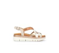 Pikolinos Sandali in Pelle Palma Multicolore - Altezza Zeppa 4,5 cm