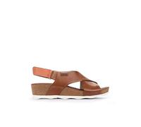 Pikolinos Sandali Mahon in Pelle Marrone