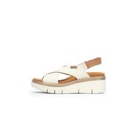 Pikolinos Sandali con zeppa in pelle Gomera da donna, Nata, 38 EU