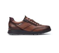 Pikolinos, ,Shoes ,Uomo ,Marrone ,41 EU Sneaker in Pelle Marrone con Zip