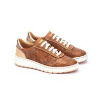 Pikolinos Sneaker in pelle traforata con inserti e suola 3,5cm
