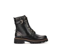 Pikolinos Vicar - Stivaletti piatti da donna, in pelle, suola extra leggera, Nero , 36 EU