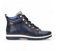 Pikolinos Vigo da Donna Blu Navy Pelle Caviglia Scarpe Sportive Zip & con Lacci