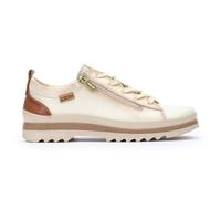 Pikolinos Vigo Donna Nata pelle Bianca Zip Scarpe Sportive Quotidiano da Tennis