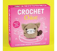 Pil Crochet Kit for Beginners - Chloe the Cat Amigurumi - Complete DIY Kit with Step-By-Step Instructions, Yarn, Hook, Safety Eyes & Stuffing - Make a Stuffed Cat