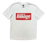 PIL (Public Image Ltd) News Logo autorizzato Uomo maglietta