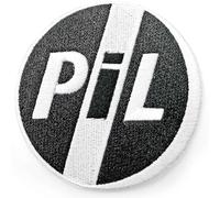 Pil (Public Image Ltd) - Pil Public Image Ltd Patch Circle Band Logo Nuovo Ufficiale Embroidered Woven Size One Size