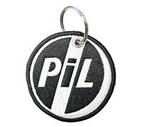 PIL Public Image Ltd Portachiavi Keychain Patch Circle Logo Nuovo Ufficiale Size One Size