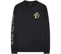 Pil (Public Image Ltd) - T-Shirt Maniche Lunghe # Xl Unisex Black # Image Is Rotten