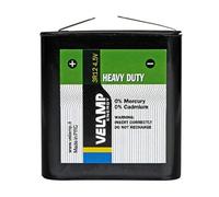 Pila 3R12 Piatta 4.5V, tecnologia zinco carbone. Ideale per astucci, esperimenti.