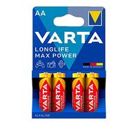 PILA AA LR06 MAX POWER (BLISTER 4 pz.) Ø 14,5 x 50,5 mm. Offre energia prolungata e alta potenza, perfetta per fotocamere, giocattoli e altri dispositivi essenziali. Potenza garantita!