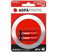 Pila AGFAPHOTO NiMH Micro AAA 1000 mAh 1,2 V 2 pezzi