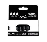 Pila Alcalina AAA LR03 COOL Pack 8 unità