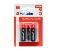 Pila alcalina C Verbatim 1,5 V 2 pezzi
