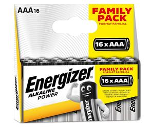 Pila alcalina Energizer ALK POWER AAA Mini Stilo 16 pz