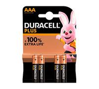 PILA ALKALINA PLUS POWER AAA - LR03 1,5 V (BLISTER 4 pz.) Ø 10,5 x 44,5 mm. Potenza durevole e affidabile, ideale per dispositivi elettronici essenziali. Rendete di più e prolungate l'uso!