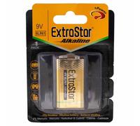 Pila Batteria 6LR61 9V 550mAh, Super Alcalina, Compatibile Con Duracell MN1604 (1)