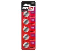 PILA BOTTONE LITIO CR-2032 TIRA.5: Potente e durevole, ideale per dispositivi elettronici. Perfetto per orologi, calcolatrici e giocattoli. Garantisce prestazioni ottimali.