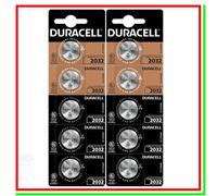 20 pile batterie Litio CR2032 DL2032 BR2032 DURACELL 3V