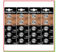 20 pile batterie Litio CR2032 DL2032 BR2032 DURACELL 3V