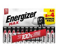 Pila Energizer Power Max AA Pack 8+4 Lunga Durata