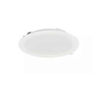 PILA Faretto LED da incasso a soffitto con diametro di 225 mm e altezza di 3,5 cm, luce bianca neutra (4000 K), 20 W, 2000 lumen, non dimmerabile, CRI80, IP20, durata utile 20.000 ore
