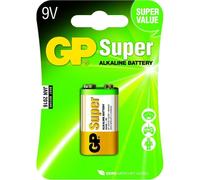 Pila GP Batteries Super Alcalina 9V Petaca 1 pezzo Multicolore