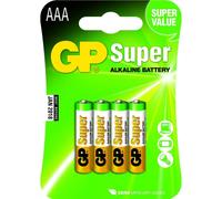 Pila GP Batteries Super Alcalina AAA 1.5V Pack 4 Unità