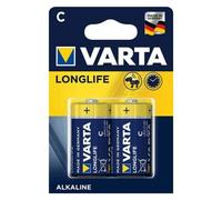 PILA MEZZA TORCIA LONGLIFE 'LR14' Pz 2 - 1,5 V - C pz 10