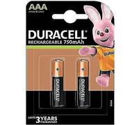 PILA MINI STILO AAA RICARICABILE DURACELL VOLT 1,2 MAH 750 CF=PZ 2 CF 10
