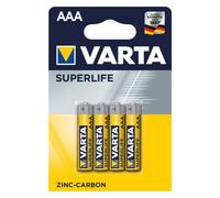 48 X BATTERIA MINI STILO AAA R03 ZINCO-CARBONE BATTERIE MINI-STILO 1.5V BLISTER-