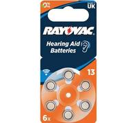 PILA PER ACUSTICA 'RAYOVAC 13' Blister 6 Pezzi
