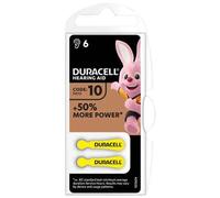 Pila per Apparecchi Acustici Easy Tab 10 Confezioni Duracell Colore Giallo