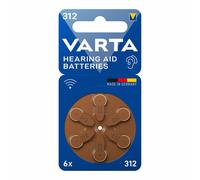 VARTA AIR 312 - Batteria per apparecchi acustici, zinco-aria, 7,8x3,45 mm, Aid 3