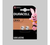 PILA PER L ELETTRONICA LR43 Blister 2 pezzi Pile Duracell (Pz.10)
