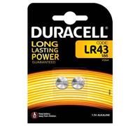 PILA PER L'ELETTRONICA 'LR43' Blister 2 pezzi - 10 pezzi- DURACELL
