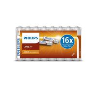 Pila Philips LongLife R03 AAA Cloruro di Zinco 1,5 V 16 pezzi